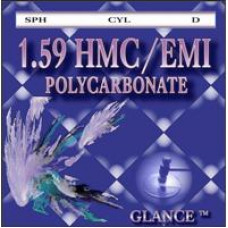 Линзы полимер Glance 1.59 POLYCARBONATE HMC/EMI